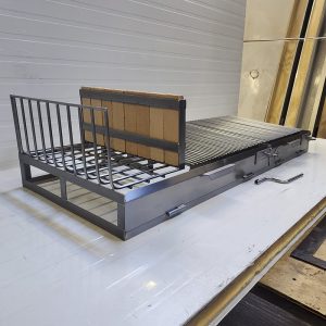 Parrilla Argentina en doble sistema de elevación frontal 100% acero inoxidable